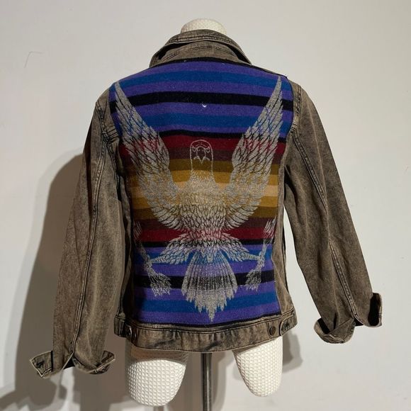 Upcycled Jean Jacket by MB Designs - Picture 5 of 12